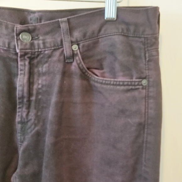 7 FOR ALL MANKIND |  Women's Slimmy Jeans Purple Black Size 33 - Picture 5 of 15